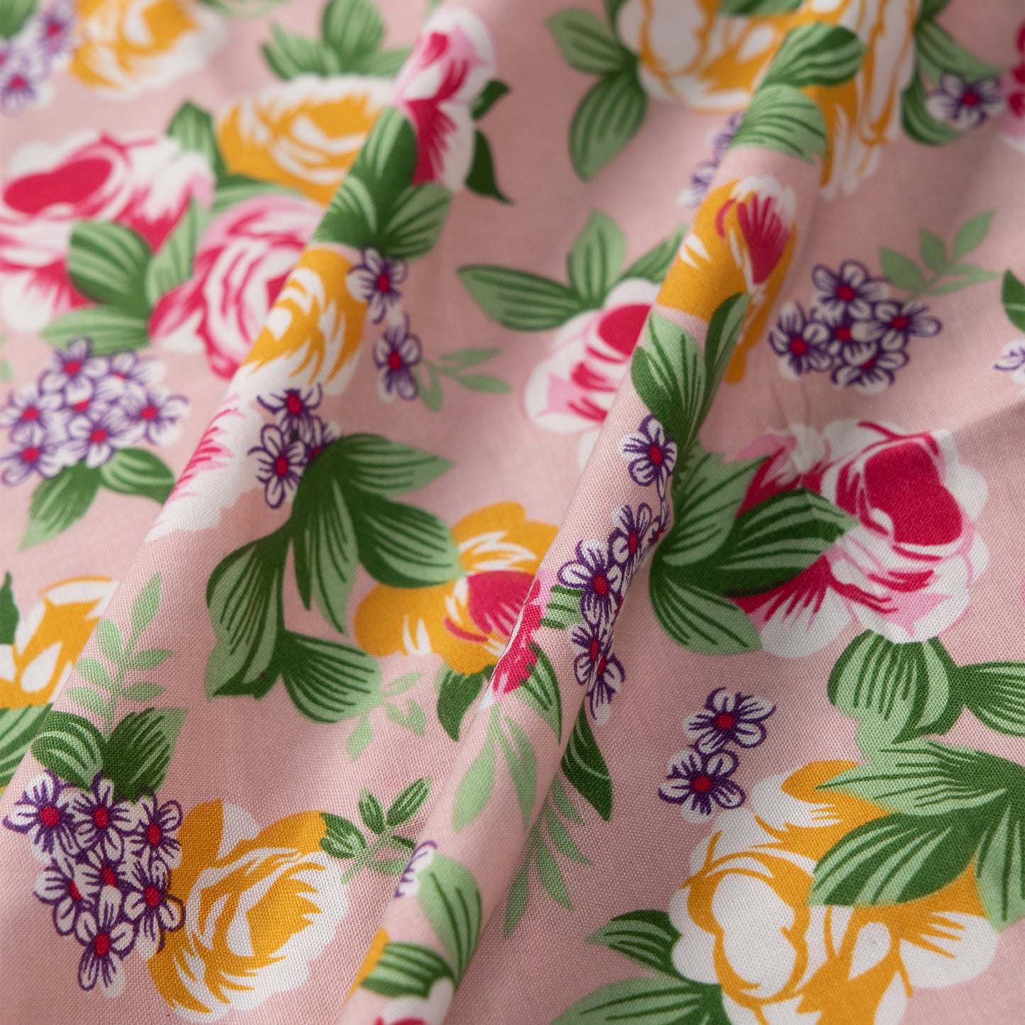 Floral Symphony – Premium Printed Fabric
