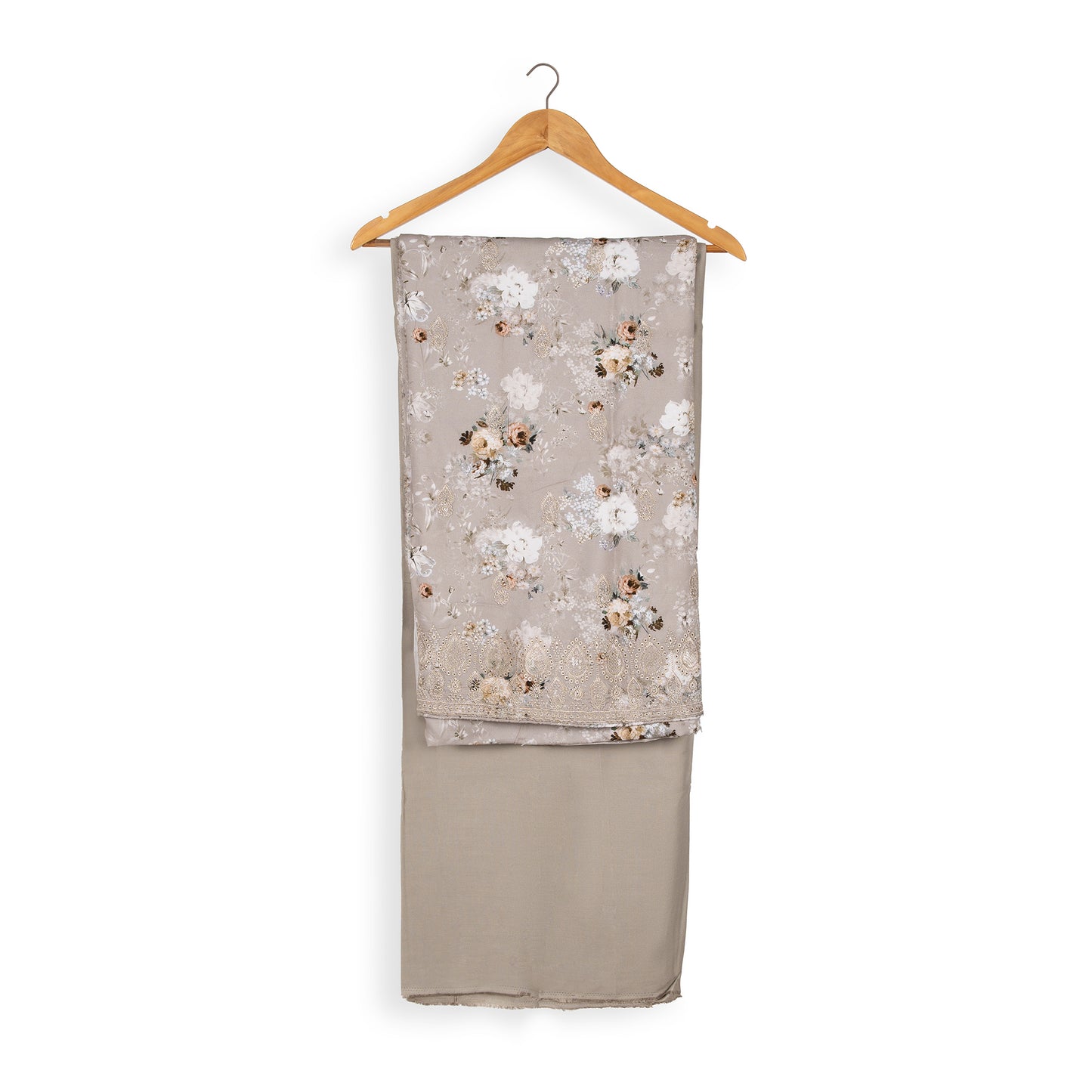 Elegant Floral Printed Designer Fabric Set
