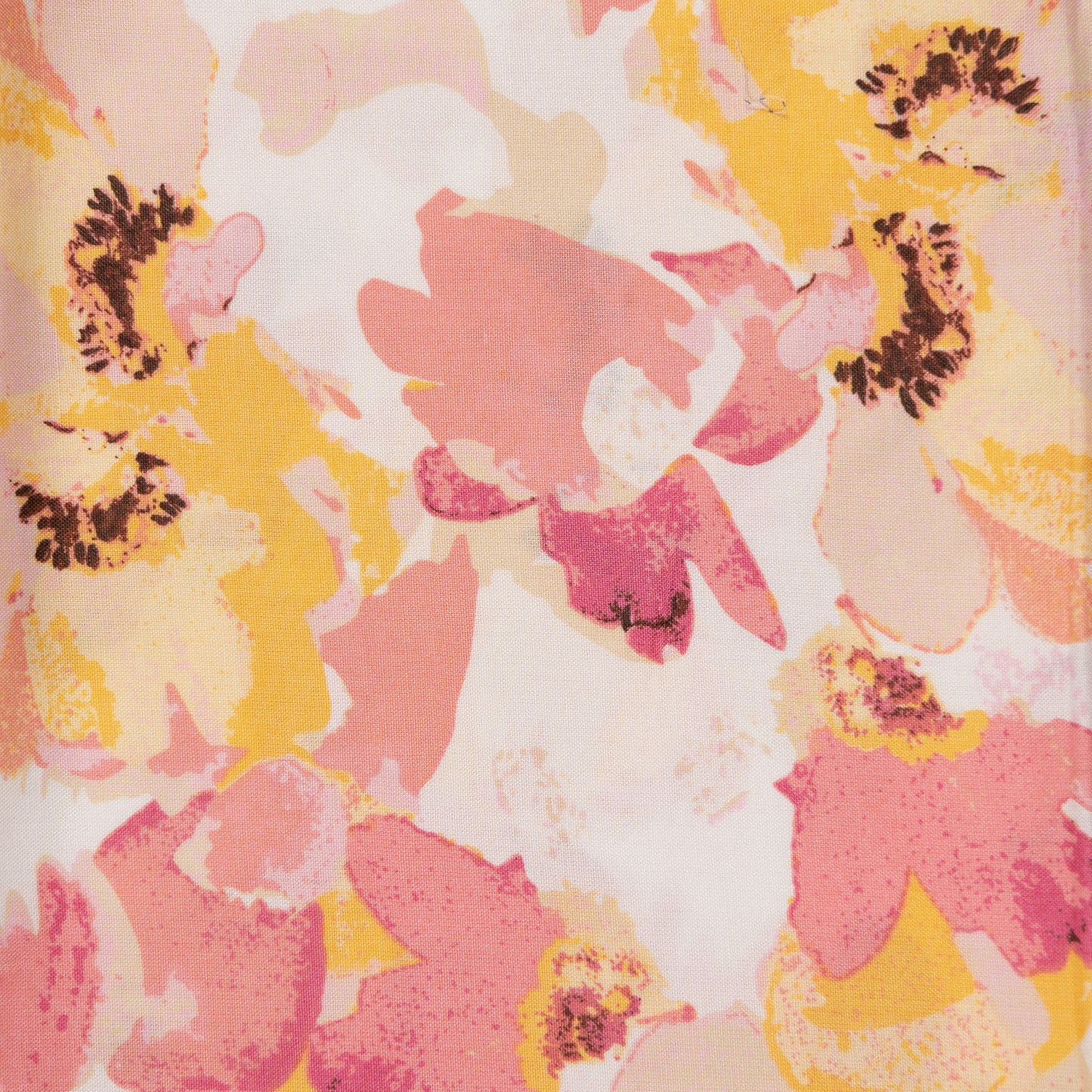 Vibrant Floral Unstitched Fabric for Custom Outfits