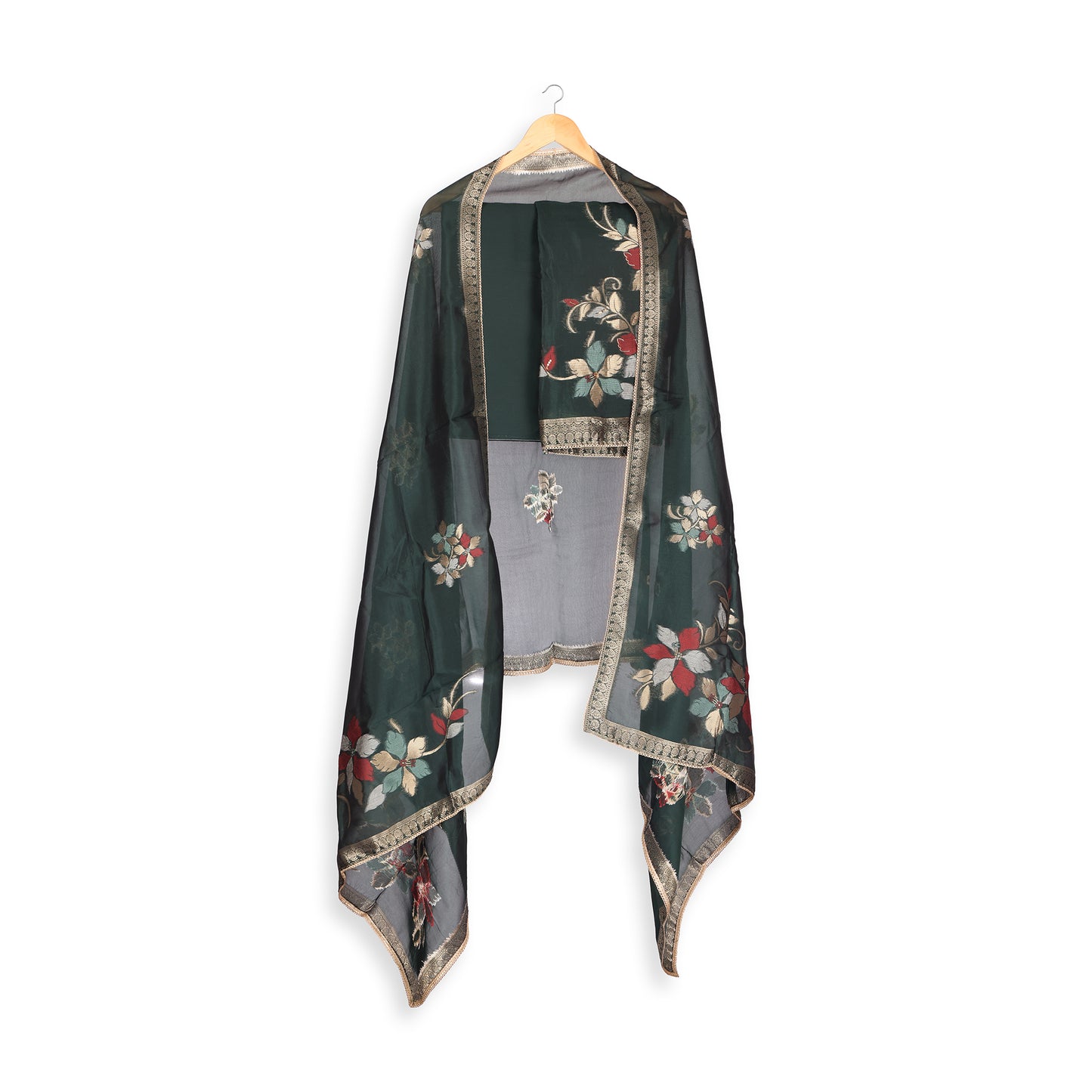 Mystique Garden Unstitched Suit Set