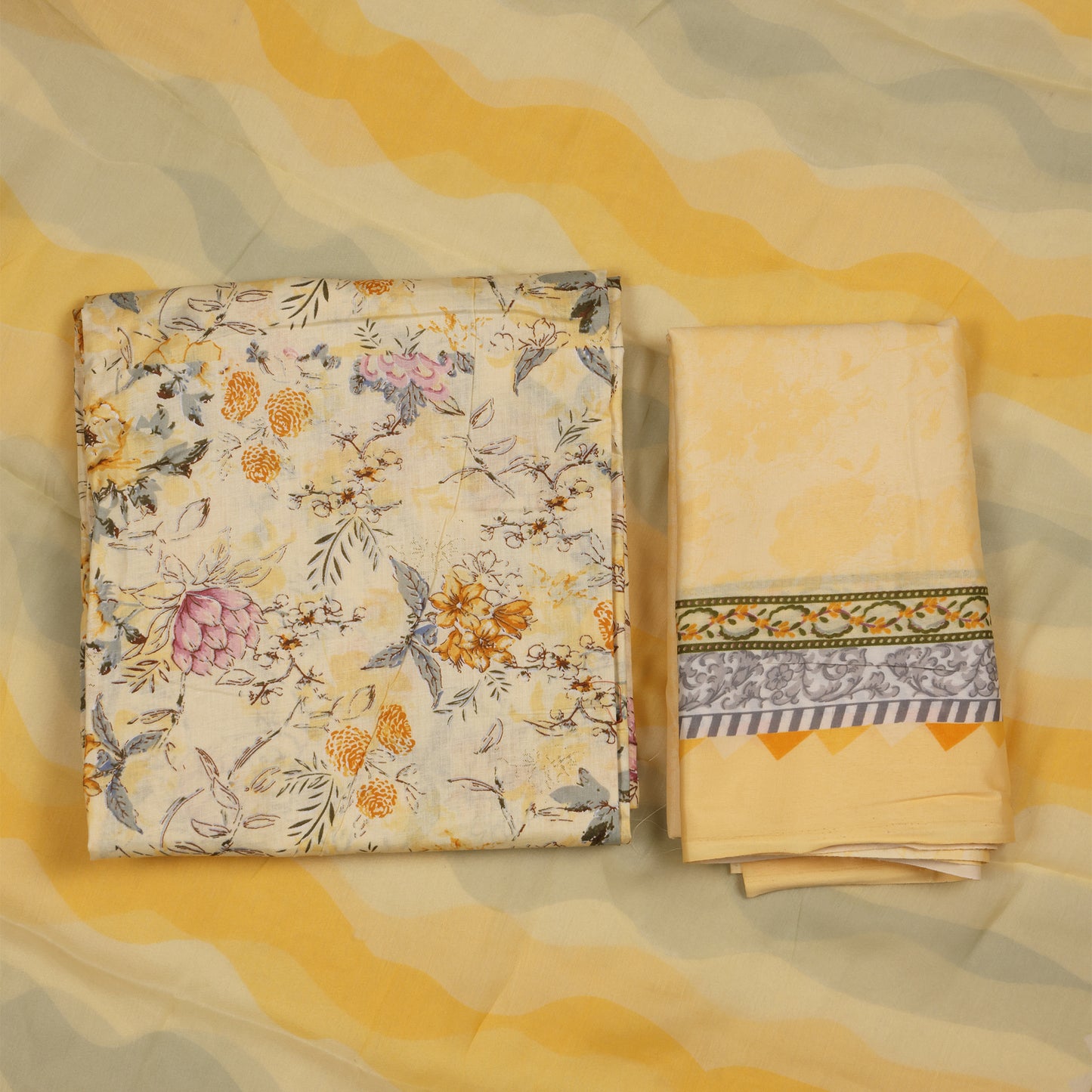 Sunlit Meadow Unstitched Suit Set