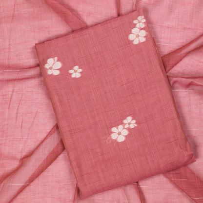 Aarohi Blush Bloom Cotton Suit Set