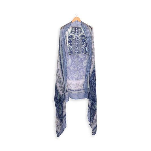 Aarohi Midnight Bloom Printed Cotton Suit Set