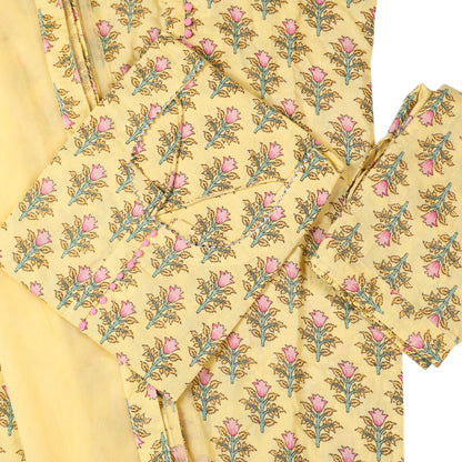 Amaltas Sunshine Sleeveless Suit Set